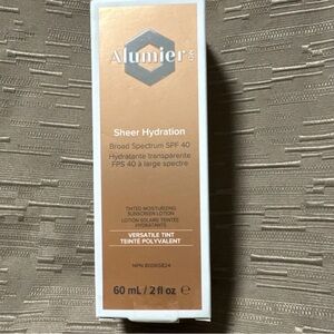 Alumier MD SHEER HYDRATION Tinted Moisturizing SUNSCREEN LOTION SPF40 Retail $59